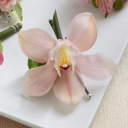 Pink Cymbidium Boutonniere – MAGNOLIA'S FLOWER SHOP INC, Garden City MI