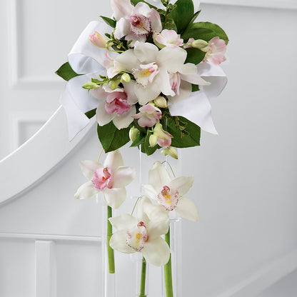 Perfect Entrance Pew Arrangement – MAGNOLIA'S FLOWER SHOP INC, Garden City MI