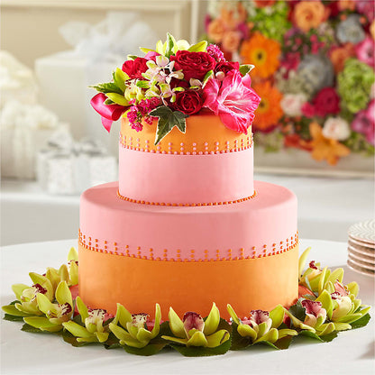 Sweet Citrus Cake Decor – MAGNOLIA'S FLOWER SHOP INC, Garden City MI