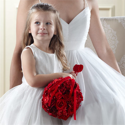 Pure at Heart Flower Girl Arrangement – MAGNOLIA'S FLOWER SHOP INC, Garden City MI