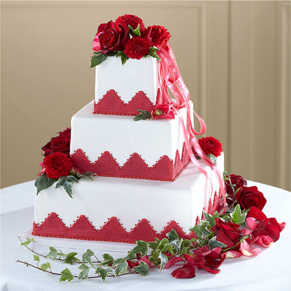 Forever Happiness Cake Decor – MAGNOLIA'S FLOWER SHOP INC, Garden City MI